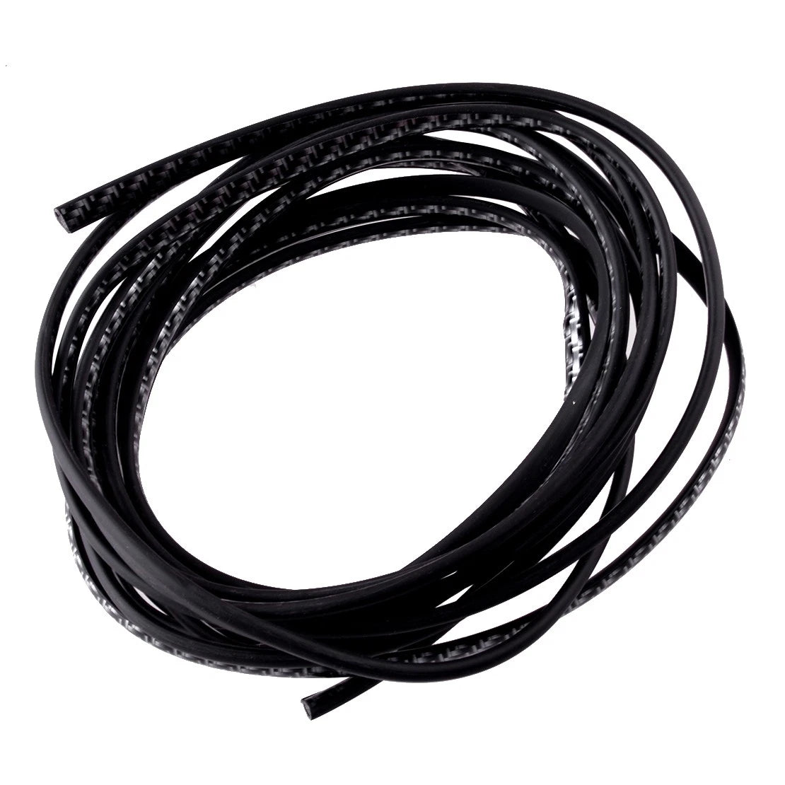 5M Carbon Fiber Style Car Door Edge Guard Trim Strip Anti Scratch Seal