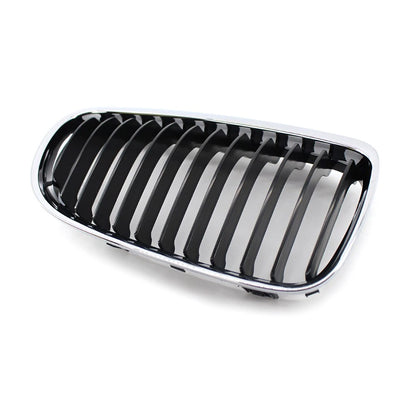 Chrome Black Front Kidney Grille for BMW E90 E91 LCI 328i 335i (2009-2011)