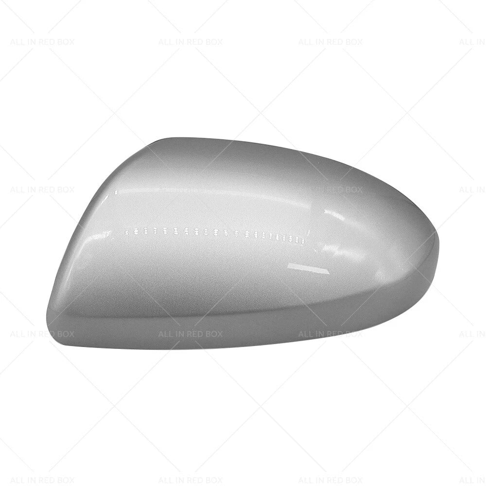 Silver LH Passenger Side Mirror Cover for Mazda 2 3 (2009-2013)