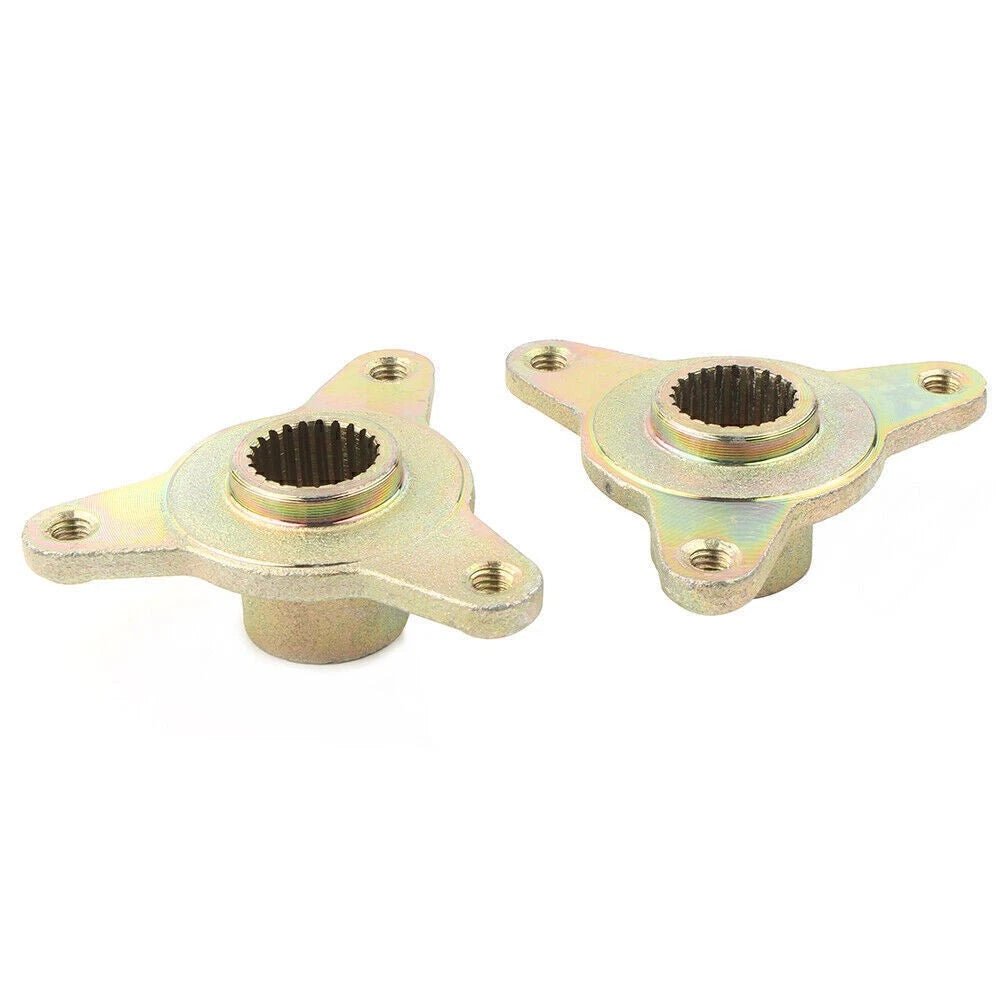 2 x 3 Stud 23T Spline Wheel Rear Axle Hub for 110cc Quad ATV Buggy
