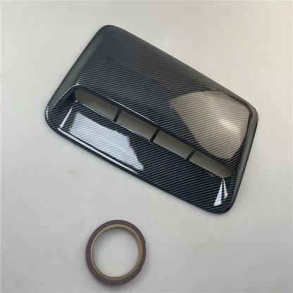 Hood Scoop Vent Bonnet Cover for Universal Car - Glossy Black