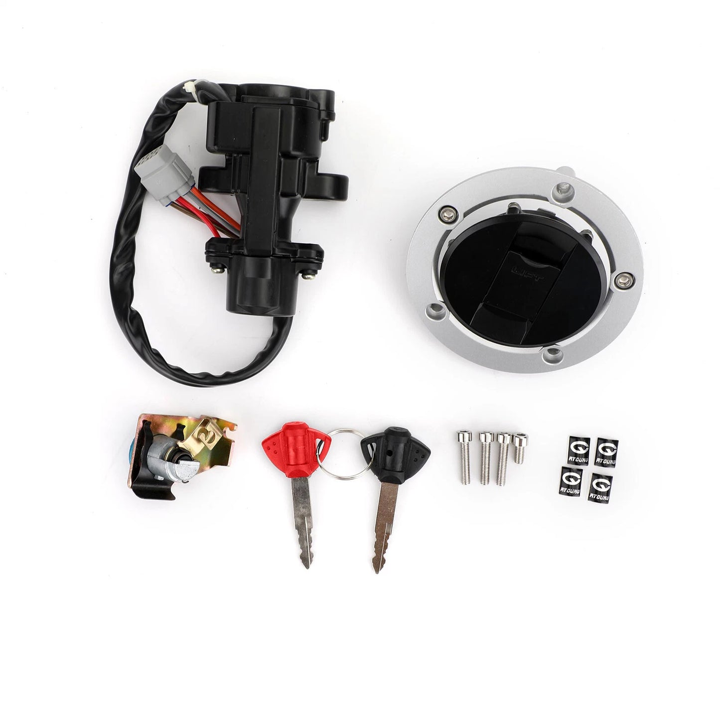 Ignition Lock Set for Suzuki GSXR 600/750, V-Strom DL 650/1000 (2005-2018)