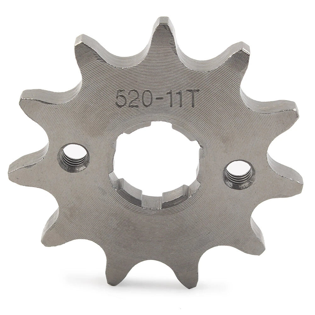 11T Front Sprocket Cog for 125cc-250cc Dirt Pit Bike ATV Go Kart