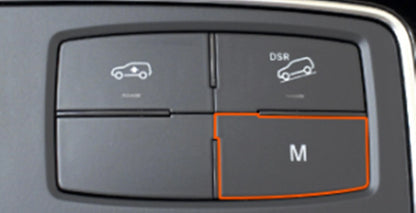 M Switch Button Cap for Mercedes ML GL GLE GLS W166 X166 X164 (2012-2020)
