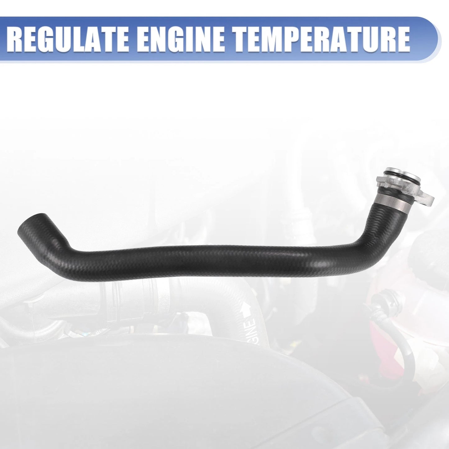 1 x Heater Hose Radiator Expansion Tank Pipe for BMW 535i