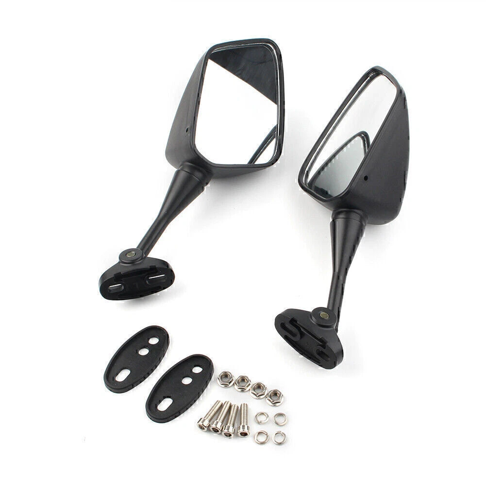 Black Rearview Side Mirrors for HONDA CBR900/919/929/954 & HYOSUNG GT125R (98-03)