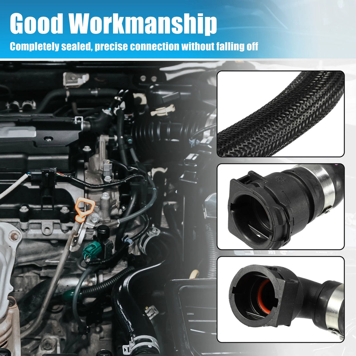 Radiator Hose & Reservoir Hose for BMW X5 4.8i (2007-2008)