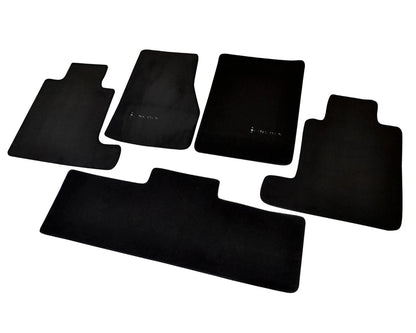 Black Tailored 5 x Piece Floor Mats for Lincoln Navigator (1998-2002)