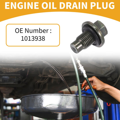 Oil Drain Plug Pan Thread Repair for Ford F150 Bronze Tone 1 Pc