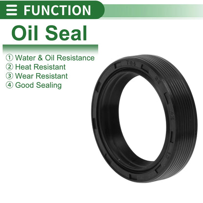 Oil Seal Rotary Shaft Seal NBR Rubber 32x42x10mm Black