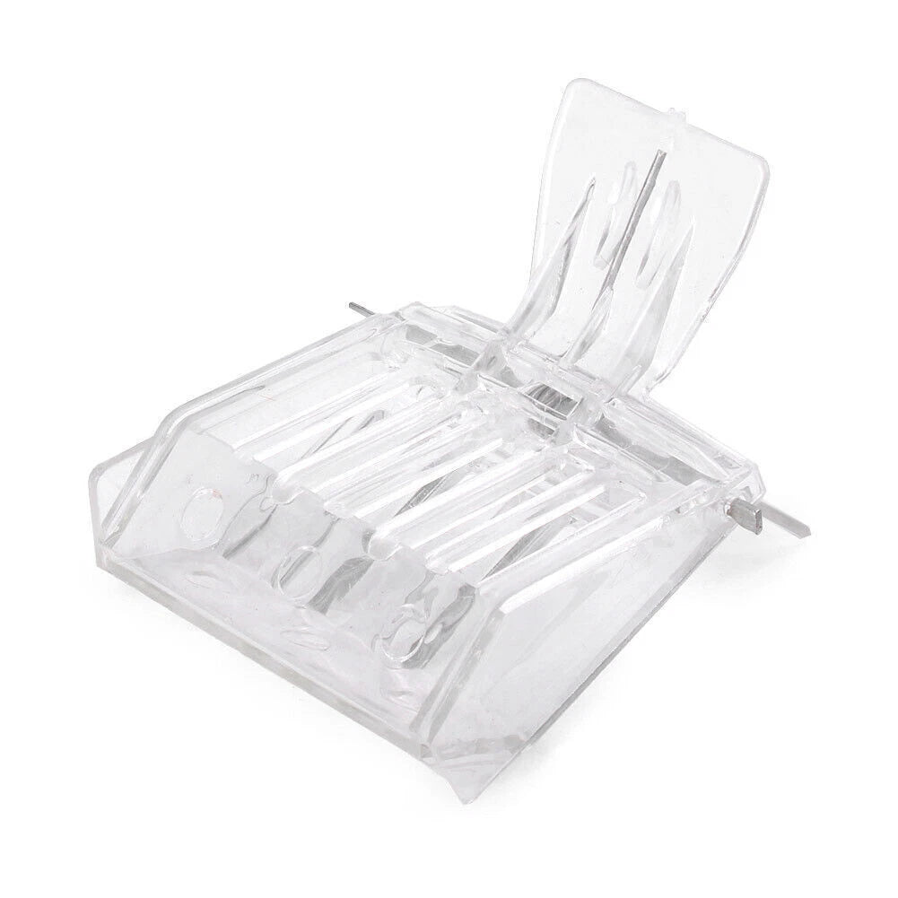 Transparent Queen Cage Bee Catcher for Beekeeping Tool - 2.6 x 2 x 2 inch