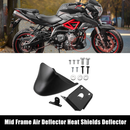 1 Set Lower Spoiler Chin Fairing for Harley Davidson Matte Black