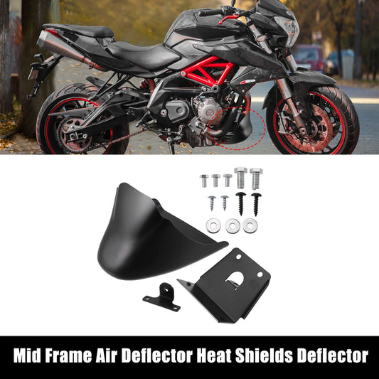 1 Set Lower Spoiler Chin Fairing for Harley Davidson Matte Black