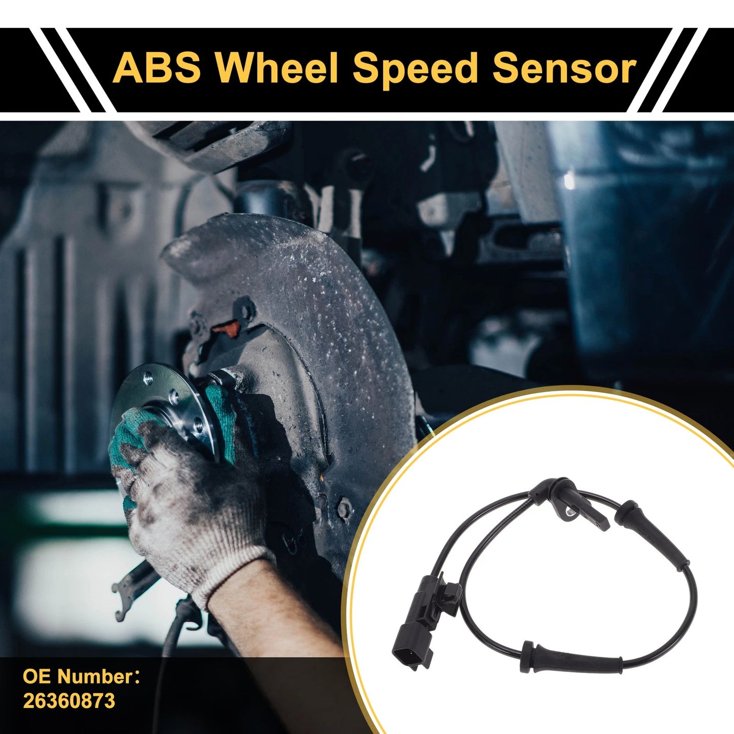 ABS Wheel Speed Sensor Rear Right for Buick VELITE 6 (2022–2022)
