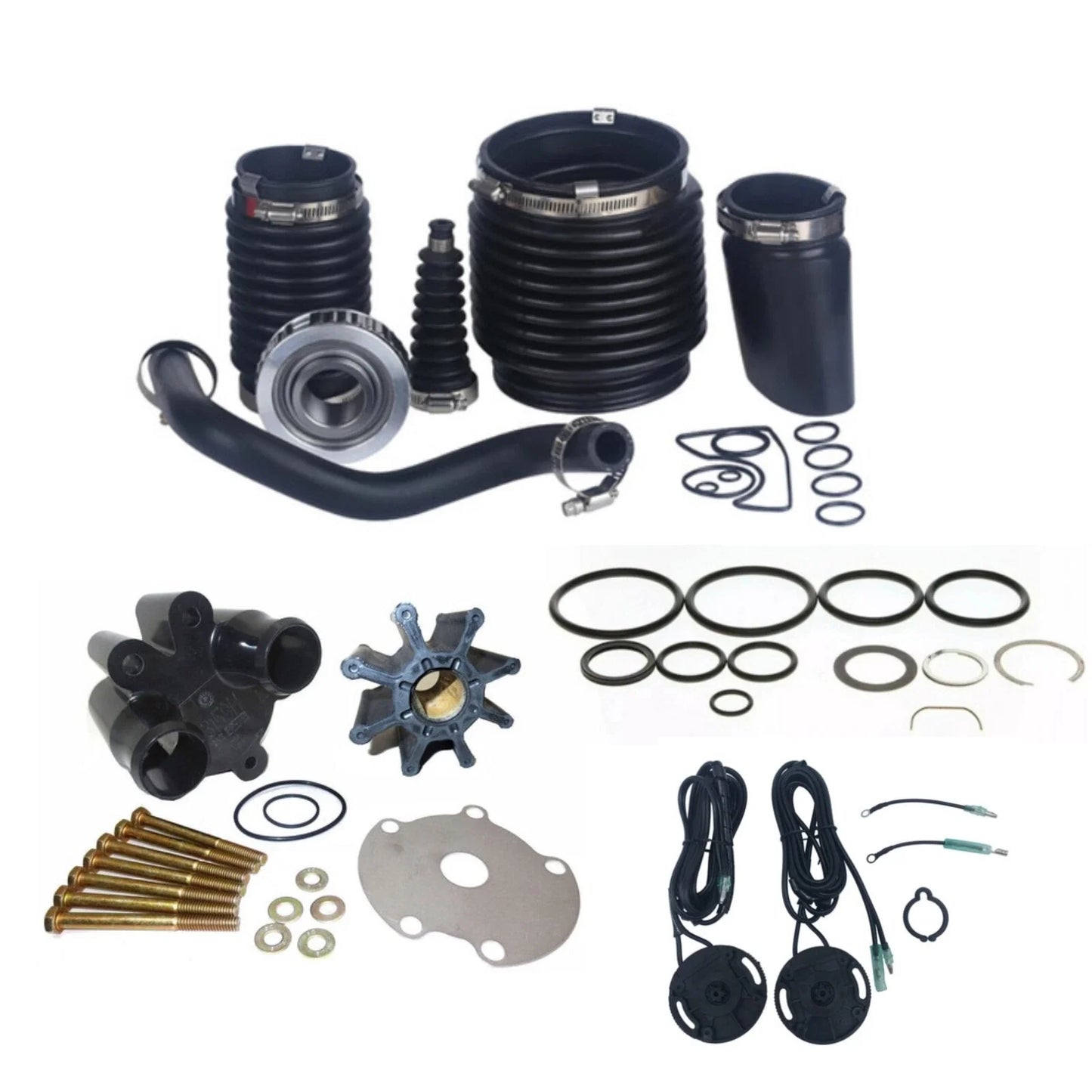 Transom Bellows Repair Kit for Mercruiser Bravo 1/2/3 (1990-2023)