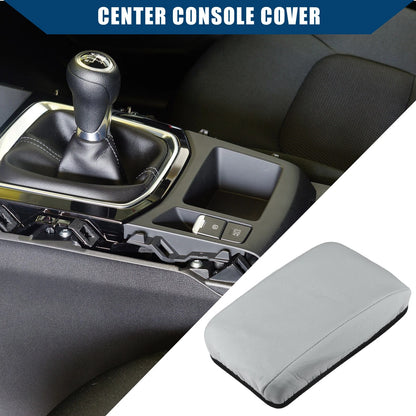 Center Console Armrest Cover for Ford Focus (2015-2018) - Neoprene Gray