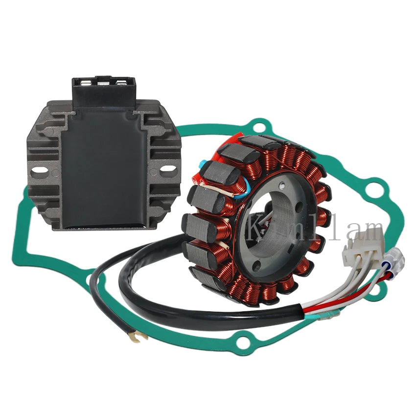 Stator Coil, Regulator Rectifier, Gasket for Yamaha YB125SPD, YBR125ED (2008-2014)
