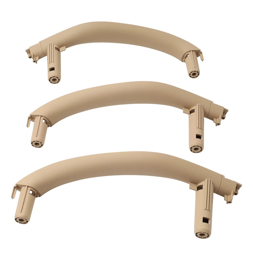 3 x Interior Door Pull Handle Trim Cover Beige for BMW X5 X6 (2014-2018)