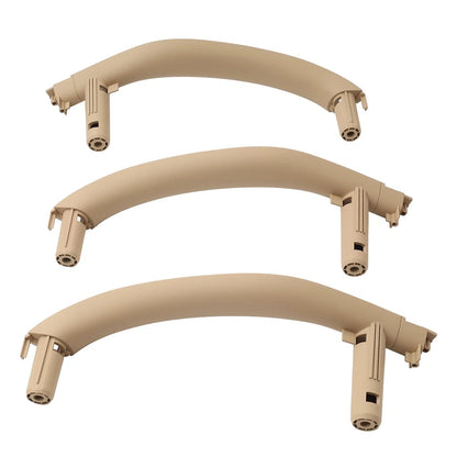 3 x Interior Door Pull Handle Trim Cover Beige for BMW X5 X6 (2014-2018)