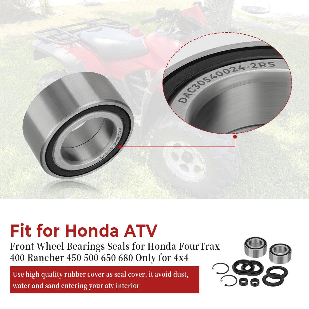 Front Wheel Bearings Seals for Honda Rincon (2003–2005)