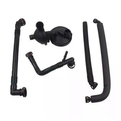 5 x PCV Crankcase Vent Valve & Breather Hose for BMW E46 325i 330i (2000-2006)