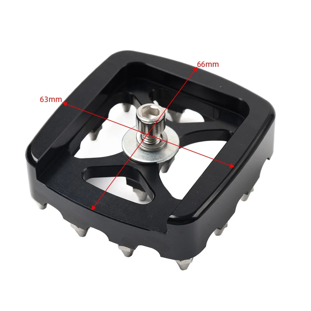 CNC Brake Pedal Pad Cover for Harley Dyna Sportster XL883 Softail XG