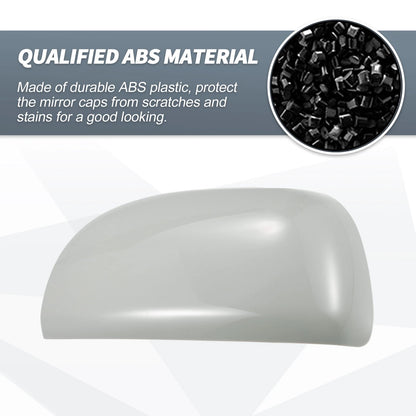 Left Side Car Mirror Cover Cap Gray for Toyota RAV4 (2006-2009)