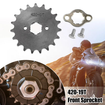 420 19T 20mm Front Engine Sprocket for Dirt Bike Mini Bike