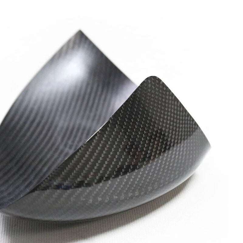 100% Carbon Fiber Stick-on Side Mirror Caps for Benz C300 Sedan W206 2022-24 LHD