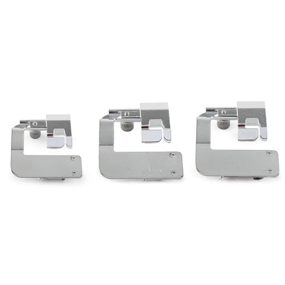 3 Pcs Rolled Hem Feet for Brother Singer Domestic Sewing Machines