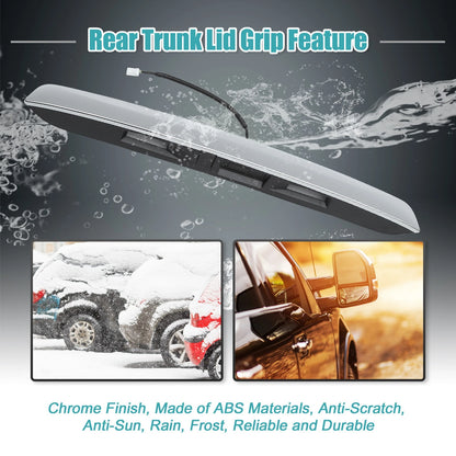 Rear Trunk Handle Grip for Nissan Pathfinder (2013-2019) Chrome Garnish