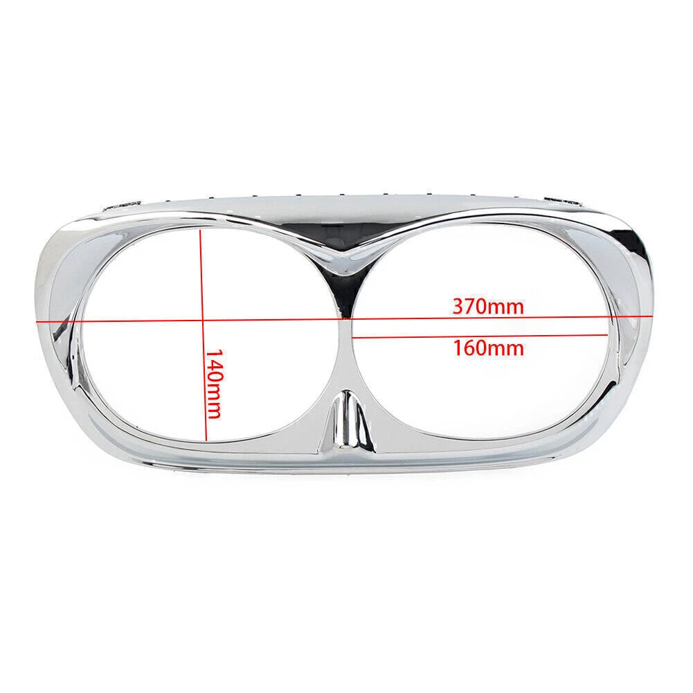 Chrome ABS Headlight Bezel for Harley Road Glide FLT (1998-2013)