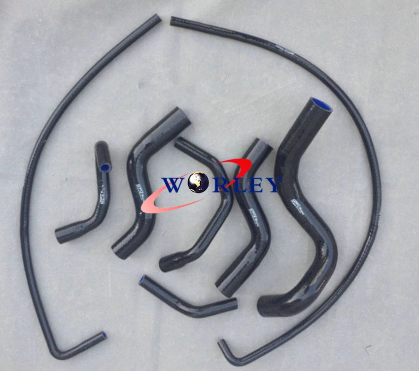 Black Silicone Radiator Heater Hose for Holden Commodore VZ 3.6L V6 (2004-2006)