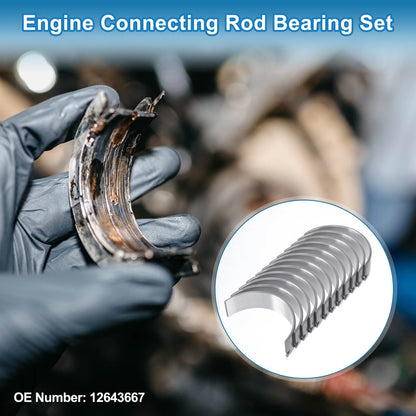12 Pcs / Connecting Rod Bearing Set for Buick LaCrosse (2012–2016)