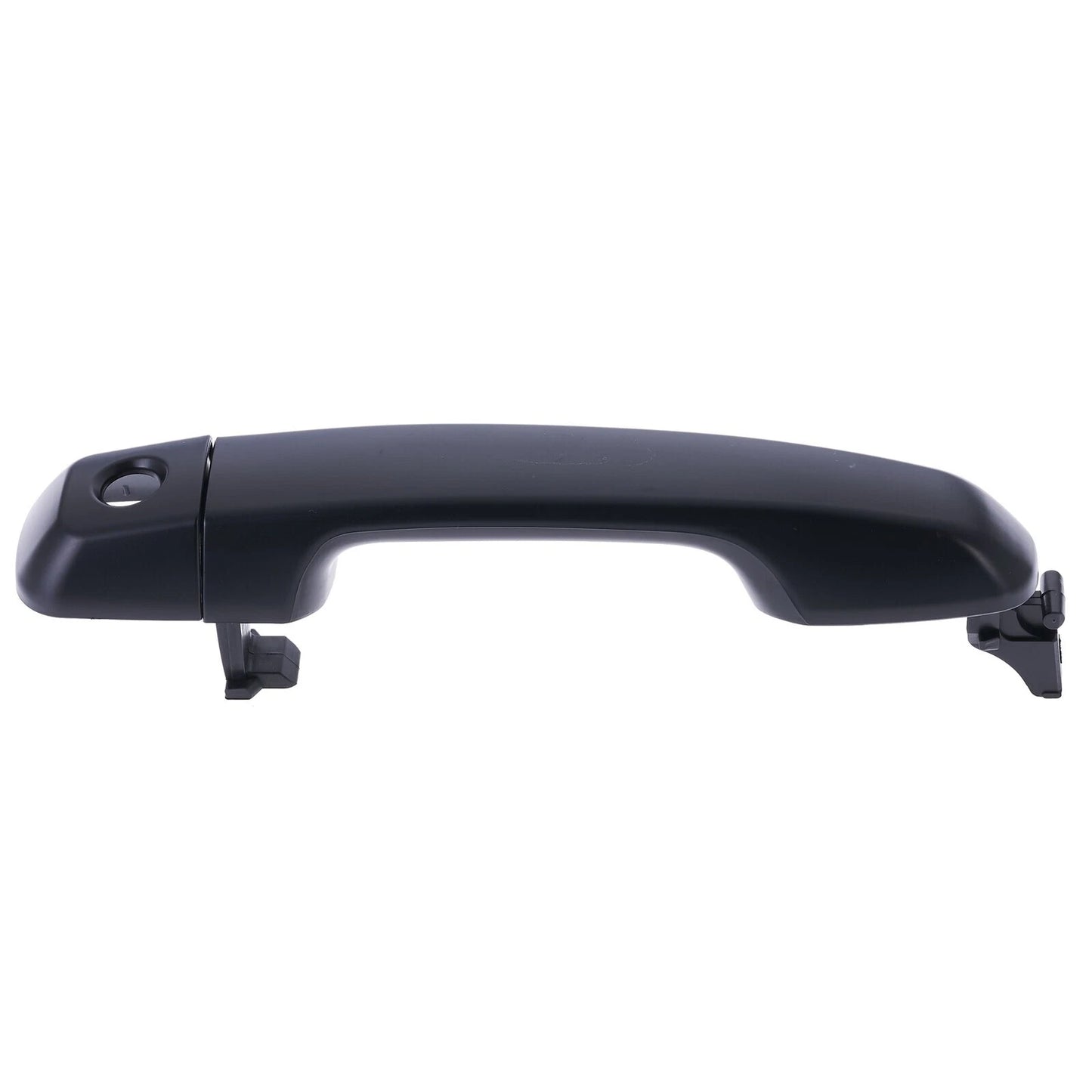 Black Front Right Outer Door Handle with Keyhole for Toyota Landcruiser (2009-2023)