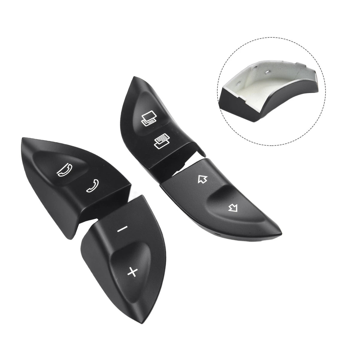 Switch Cover for Mercedes W220 W215 Steering Wheel (2003–2006)
