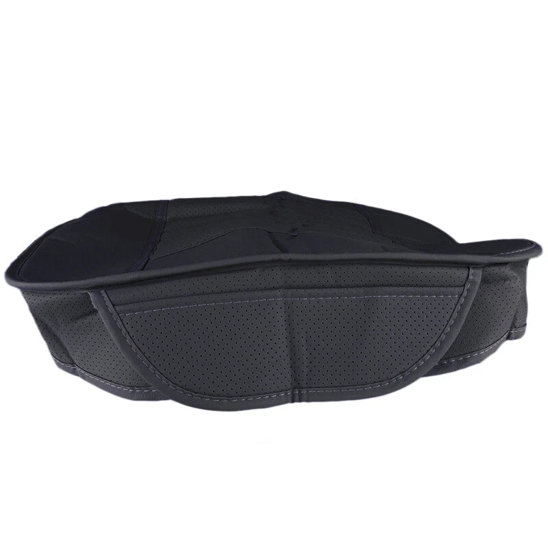 PU Front Seat Cover for Auto Car - Full Surround Breathable Cushion Mat Pad