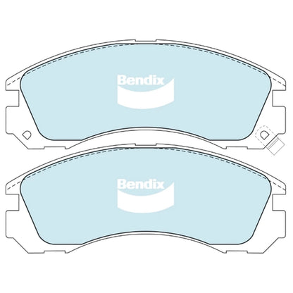 GCT Disc Brake Pads for Mitsubishi 3000GT JF V6 6G72 (1992-1996)