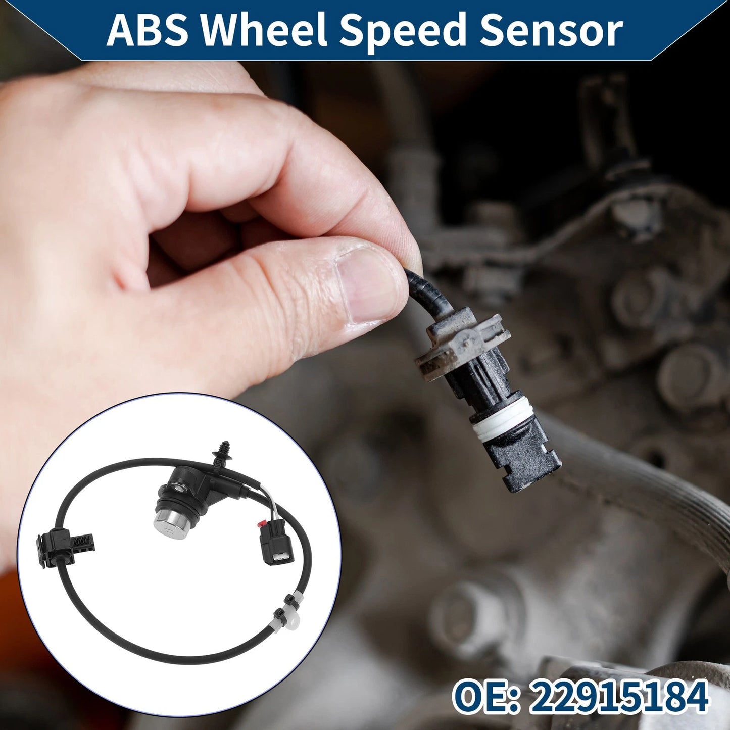 ABS Wheel Speed Sensor for Chevrolet Express 1500 (2013 - 2014)