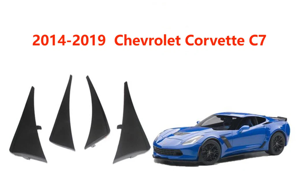 Mudguards Fender Splash Mud Flaps for Chevrolet Corvette C7 (2014-2019)