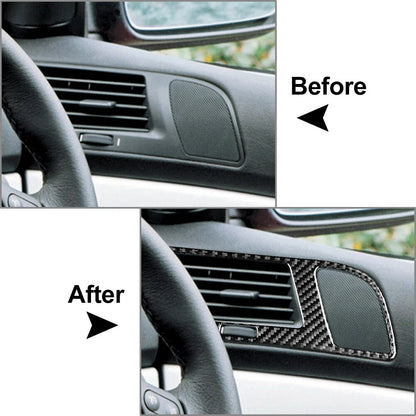 Carbon Fiber Side Air Outlet Vent Cover Trim for BMW 5 Series M5 (1998-2003)