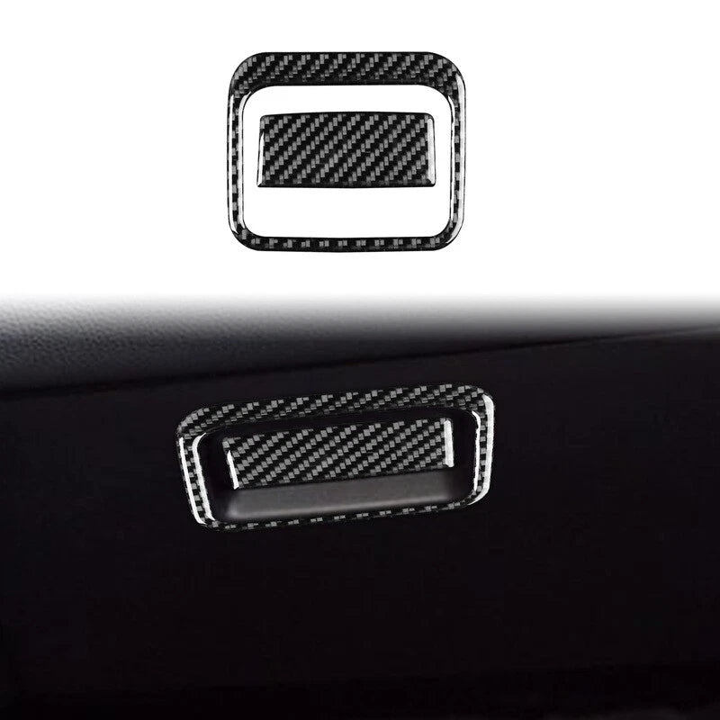 Soft Carbon Fiber Dashboard Panel Trim for Toyota Corolla 2019-2024