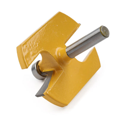 8mm Shank 2-3/4" Diameter Thumbnail Router Bit for Woodworking Tools