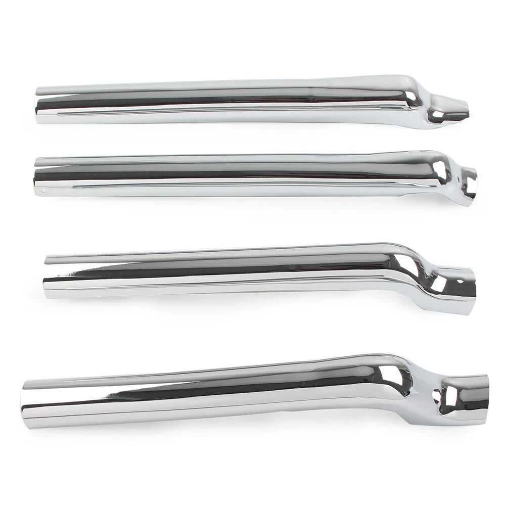 Chrome Rear Swingarm Tube Covers for Harley Heritage Softail Classic (2000-2011)
