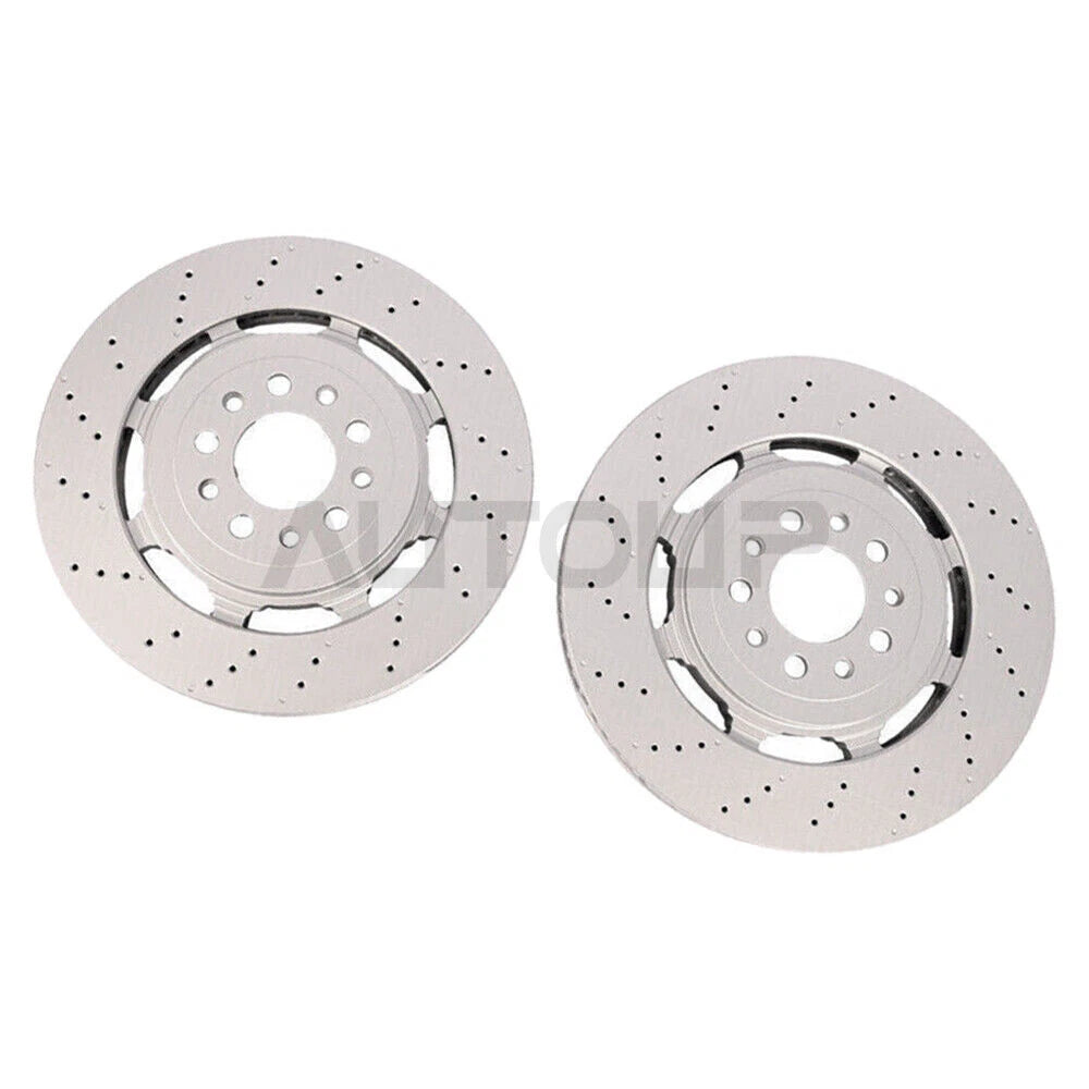 2 x front rotors for Alfa Romeo Giulia Stelvio Quadrifoglio (2017–2024)