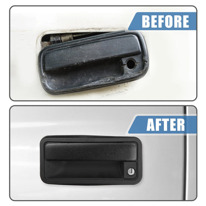 Front Exterior Door Handle Lock Cylinder W/ Keys for Chevrolet & GMC