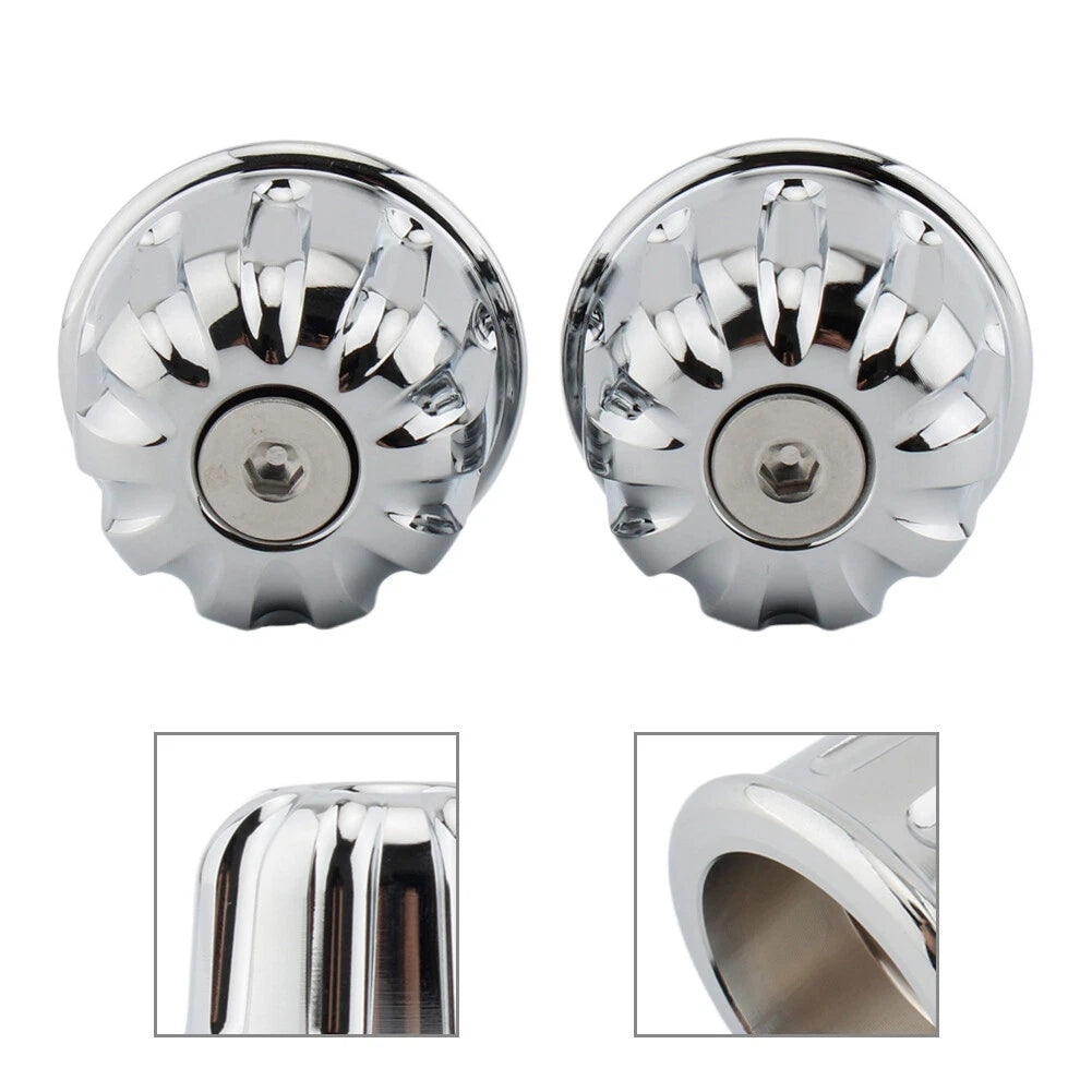 Handlebar Bar End Plug Caps for Triumph Street Speed Twin T120 T100 (2016-22)
