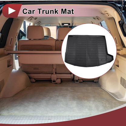 Cargo Liner Rear Trunk Mat for Ford Escape (2013-2019) Black TPE