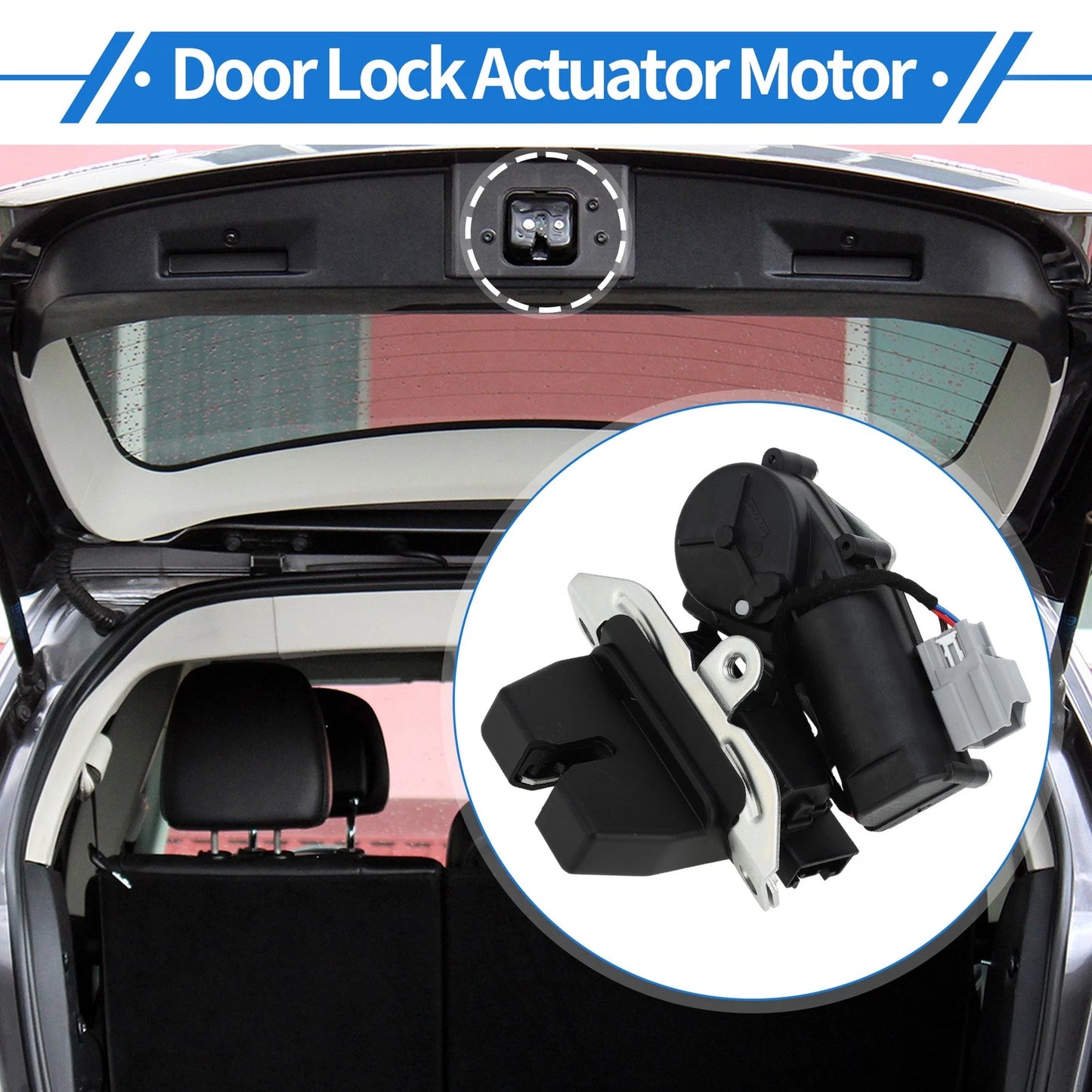 Rear Liftgate Door Lock Actuator for Lincoln MKX, Ford (2016-2018)