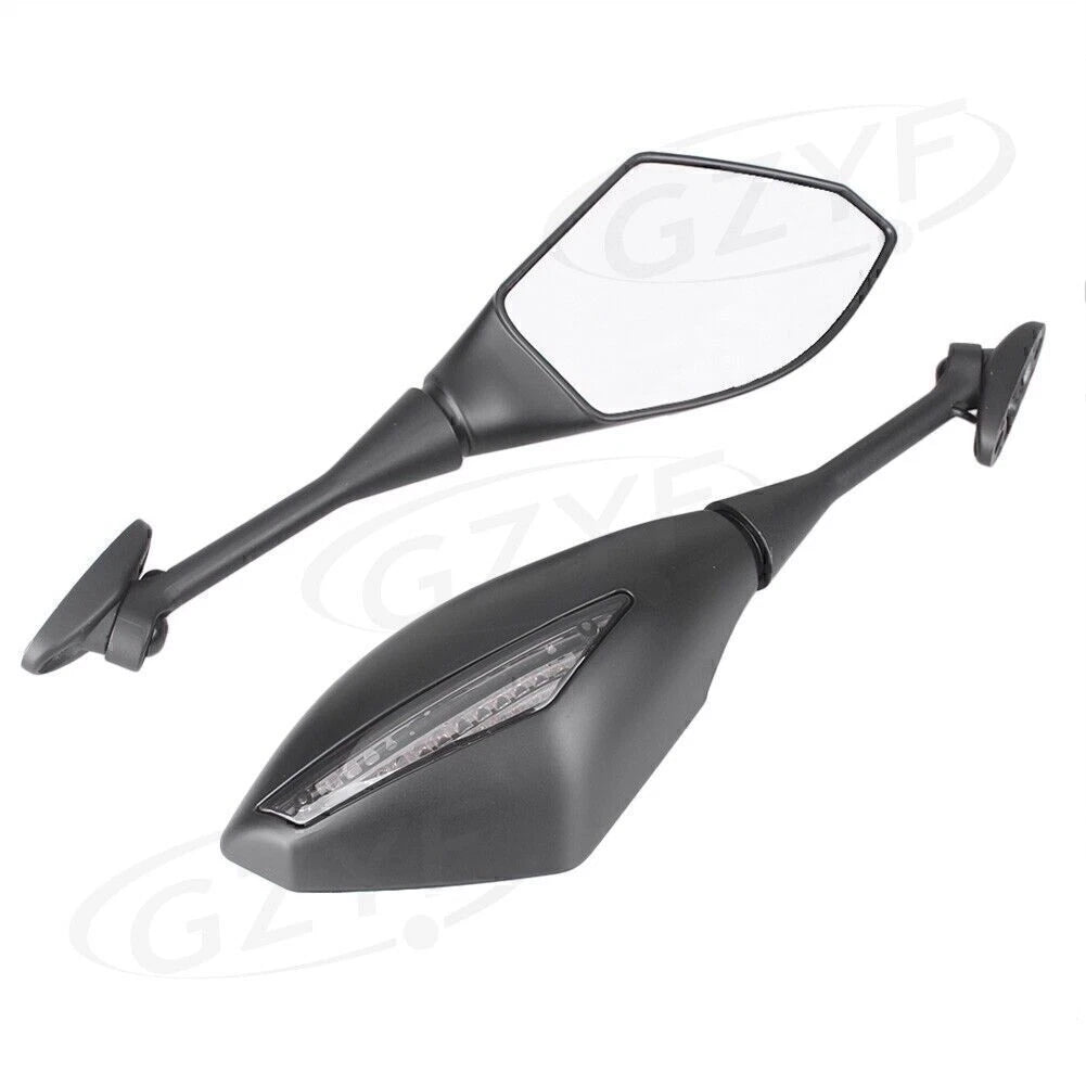 Rearview Mirrors with LED Turn Signal for Honda CBR 600RR 1000RR (2003-2023)